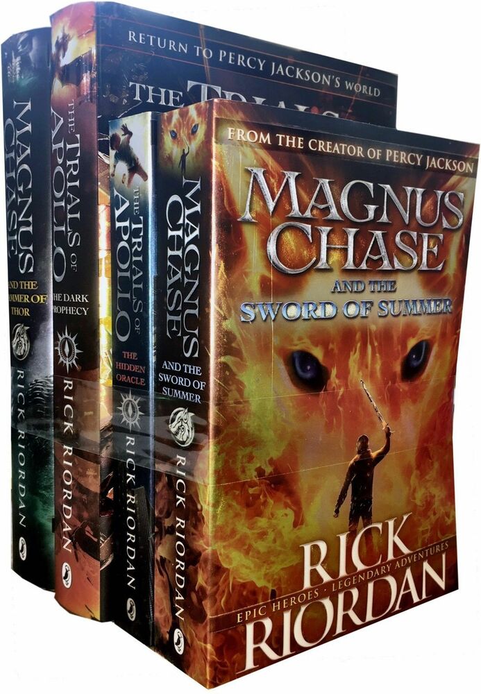 complete list of books by rick riordan